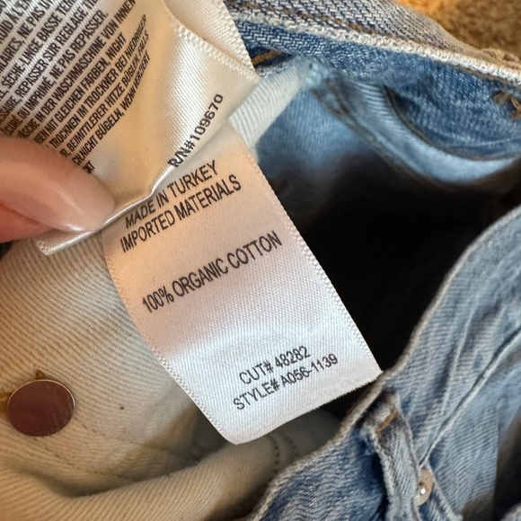 Agolde Riley High Rise Straight Crop size 27 - Picture 5 of 7